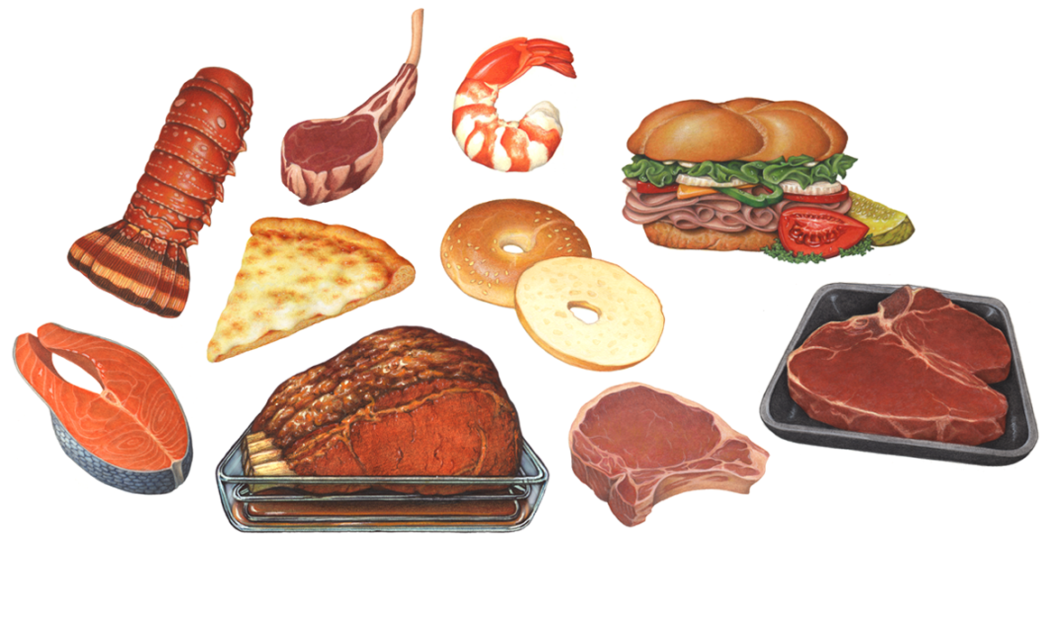 food tumblr drawings Douglas  Schneider Illustration Portfolio Food Illustrations