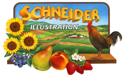 Douglas Schneider Illustration Logo